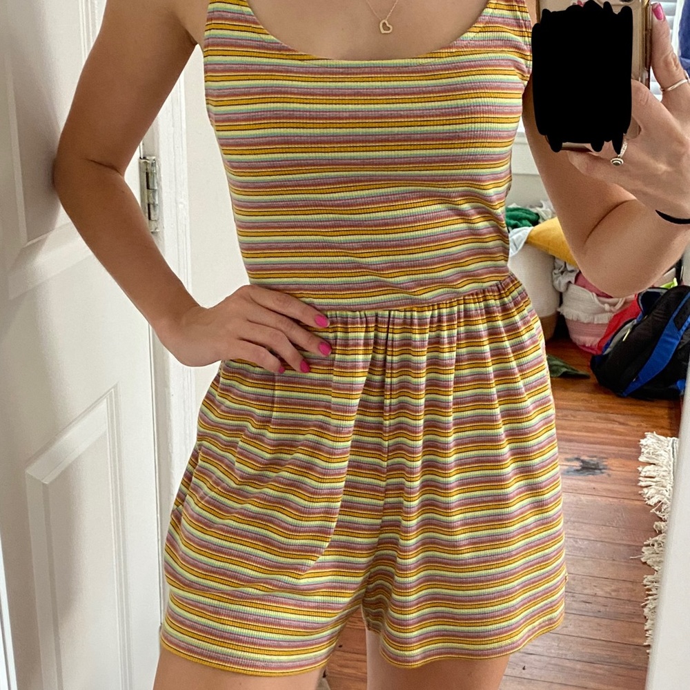 Striped Romper